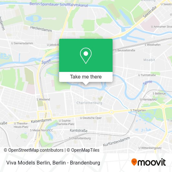 Карта Viva Models Berlin