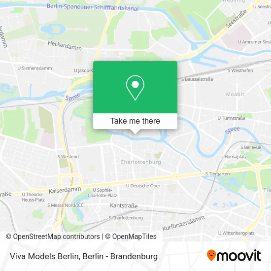 Карта Viva Models Berlin