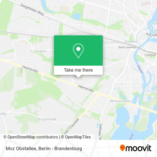 Mvz Obstallee map