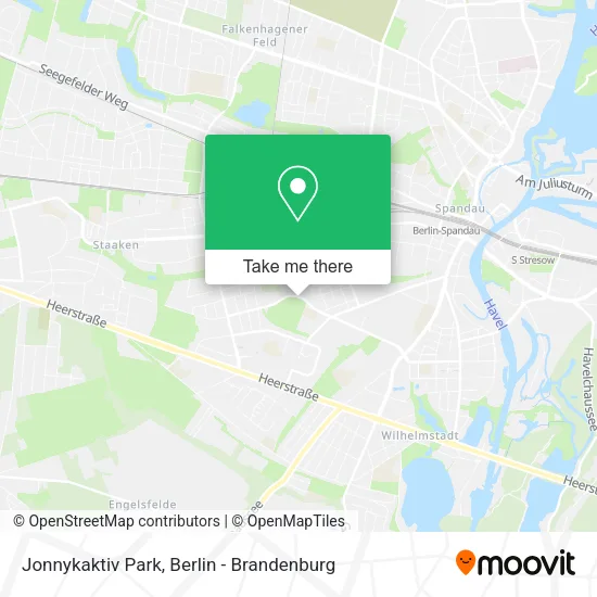 Карта Jonnykaktiv Park