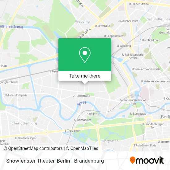 Showfenster Theater map