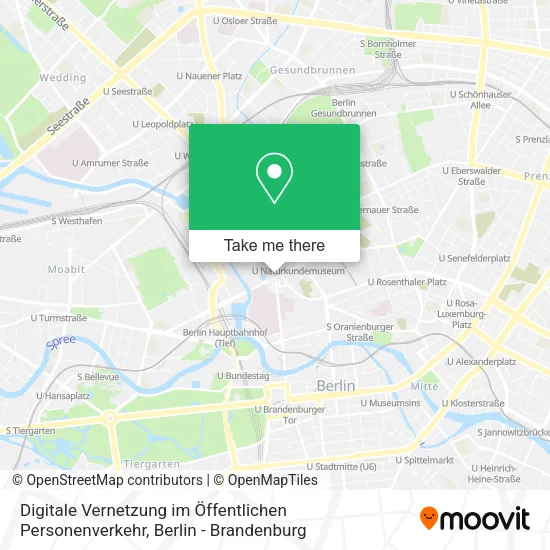 Digitale Vernetzung im Öffentlichen Personenverkehr map