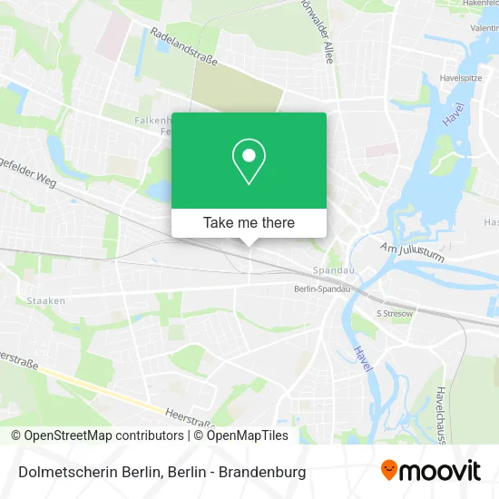 Карта Dolmetscherin Berlin