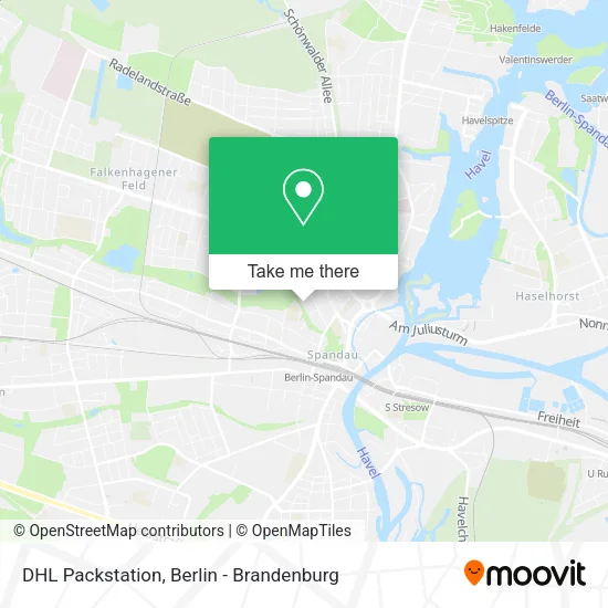 Карта DHL Packstation