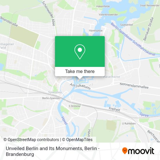 Карта Unveiled Berlin and Its Monuments