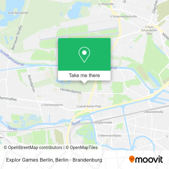 Карта Explor Games Berlin