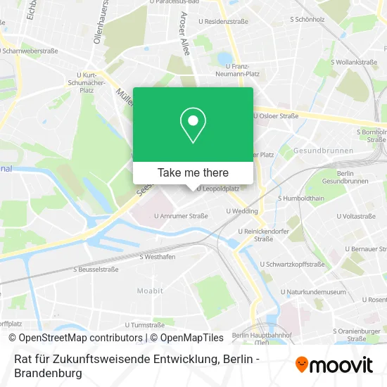 Карта Rat für Zukunftsweisende Entwicklung