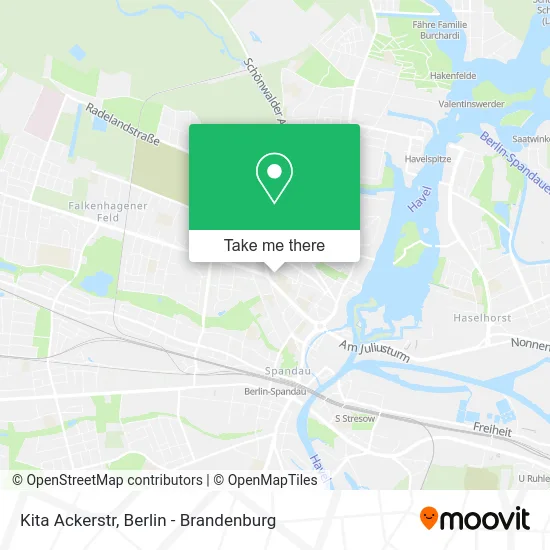 Kita Ackerstr map
