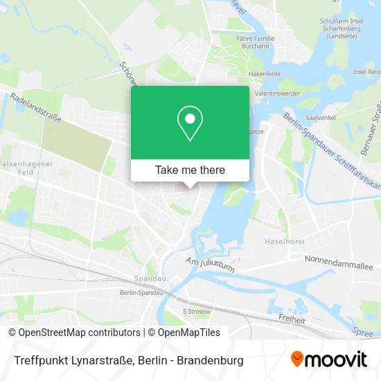 Карта Treffpunkt Lynarstraße