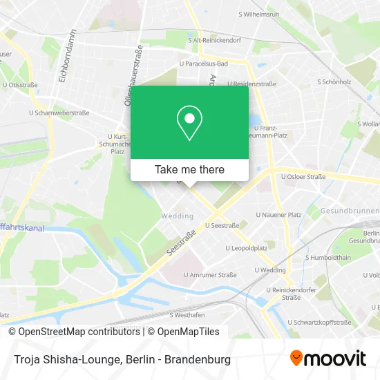 Troja Shisha-Lounge map