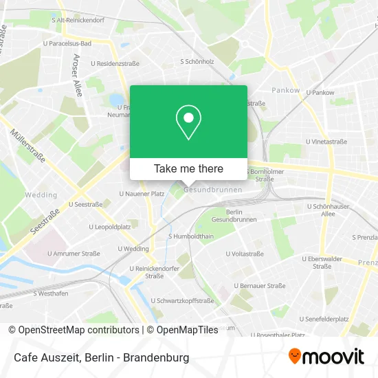 Cafe Auszeit map