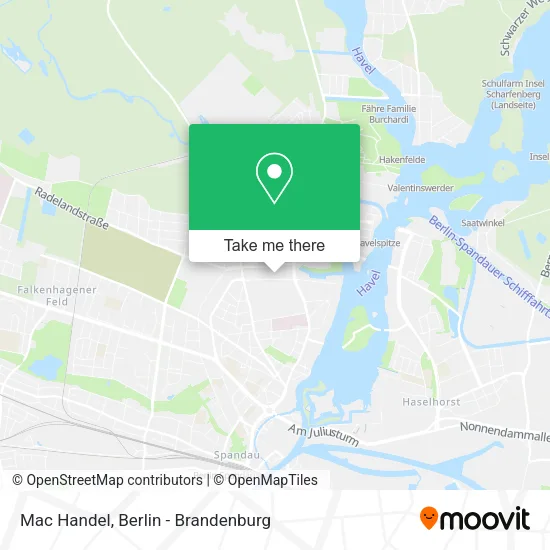 Карта Mac Handel