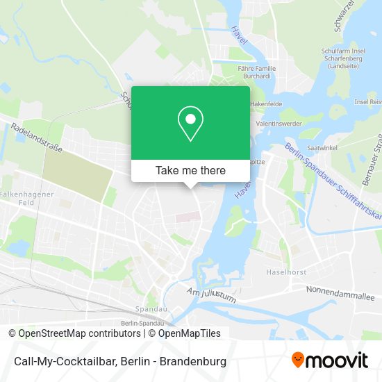 Карта Call-My-Cocktailbar