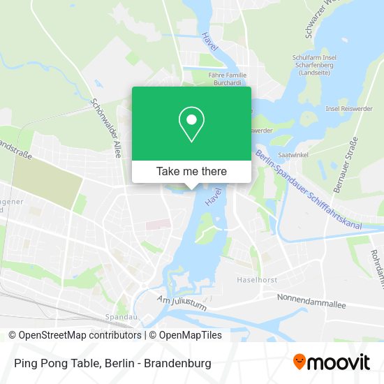 Карта Ping Pong Table