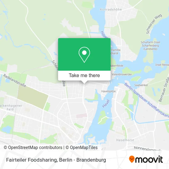 Карта Fairteiler Foodsharing