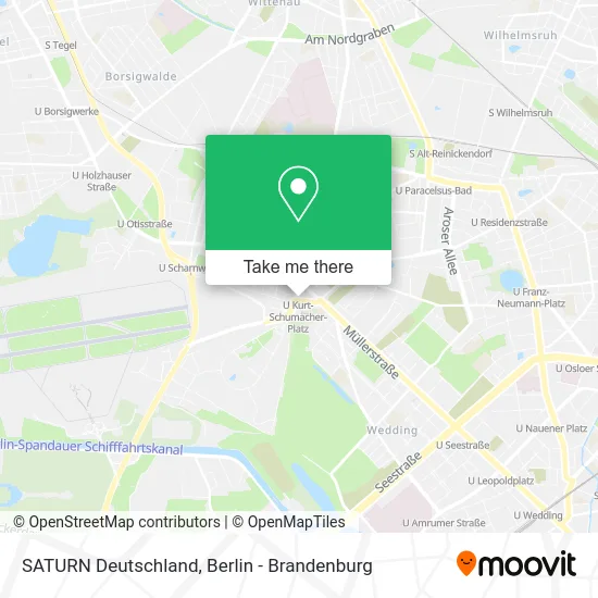 SATURN Deutschland map