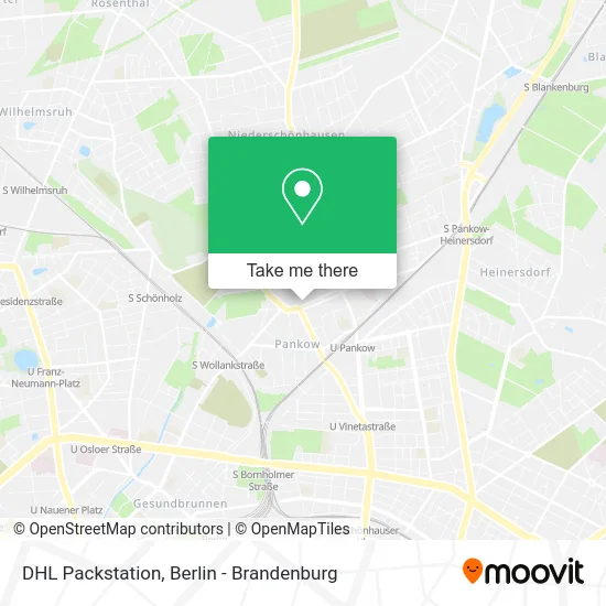 Карта DHL Packstation