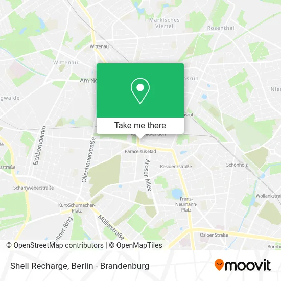 Shell Recharge map