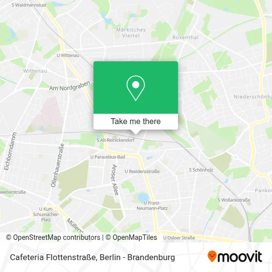 Cafeteria Flottenstraße map