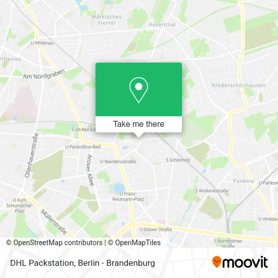 Карта DHL Packstation