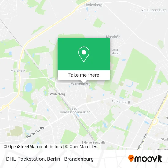 Карта DHL Packstation