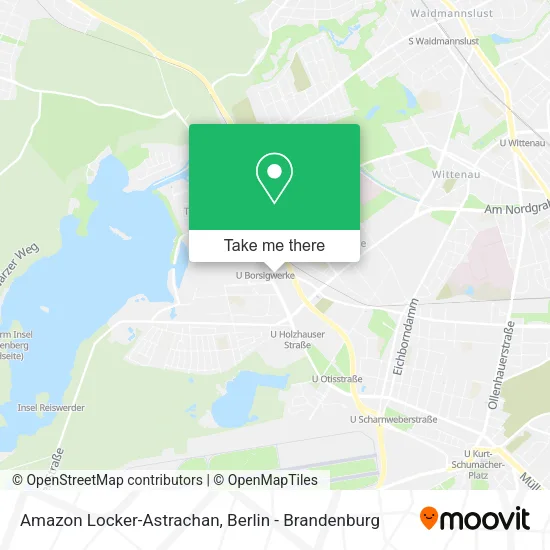 Карта Amazon Locker-Astrachan