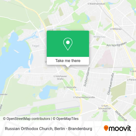 Russian Orthodox Church map