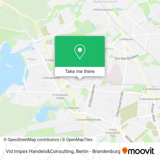 Карта Vid Impex Handels&Consulting