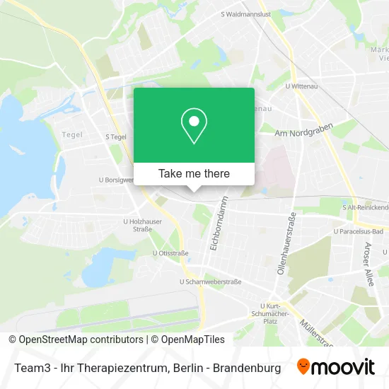 Карта Team3 - Ihr Therapiezentrum