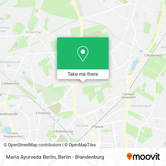 Карта Marla Ayurveda Berlin