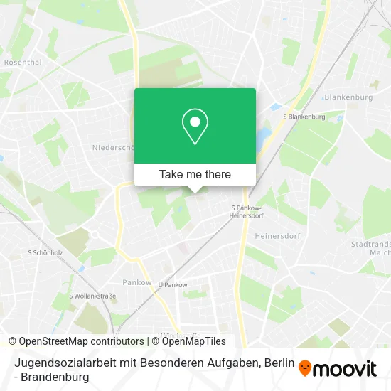 Карта Jugendsozialarbeit mit Besonderen Aufgaben