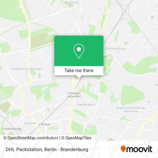Карта DHL Packstation