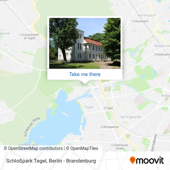 Карта Schloßpark Tegel