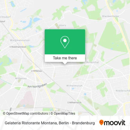 Карта Gelateria Ristorante Montana