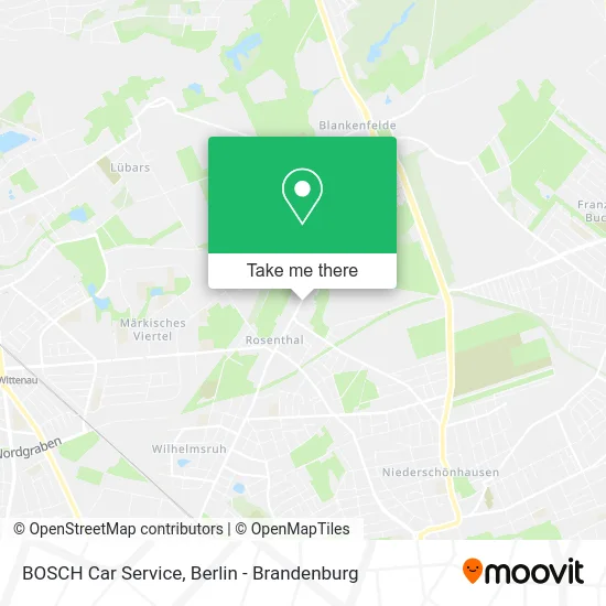 BOSCH Car Service map