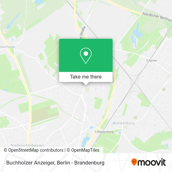 Buchholzer Anzeiger map