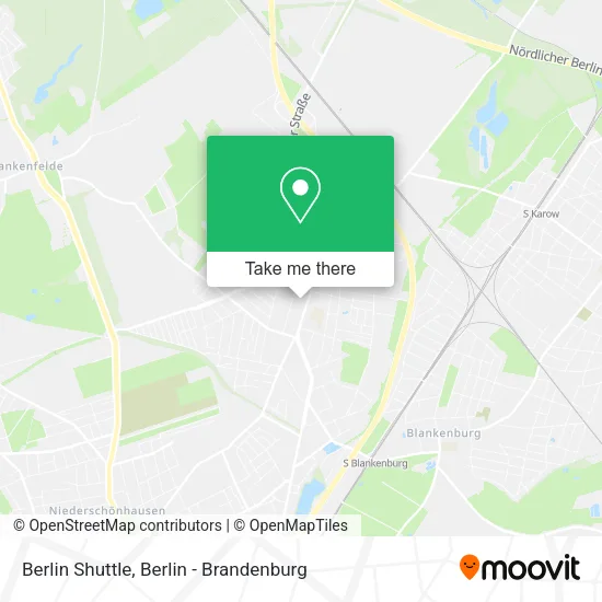 Карта Berlin Shuttle