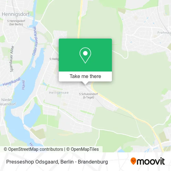 Presseshop Odsgaard map