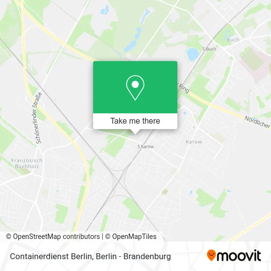 Containerdienst Berlin map