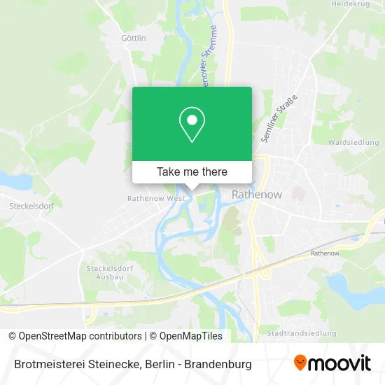 Brotmeisterei Steinecke map