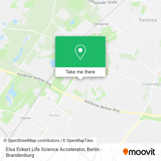 Карта Elsa Eckert Life Science Accelerator