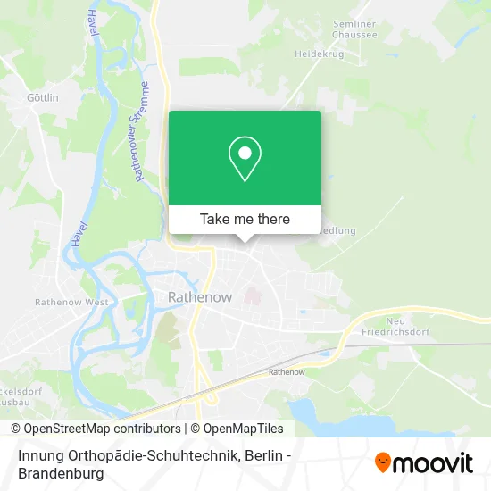 Innung Orthopãdie-Schuhtechnik map