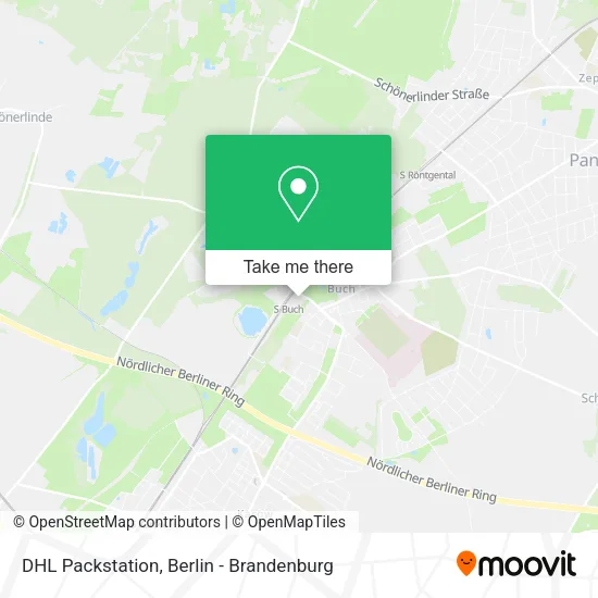 DHL Packstation map