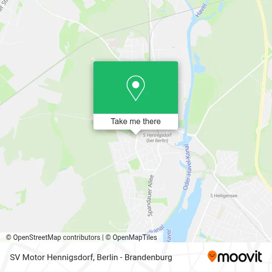SV Motor Hennigsdorf map