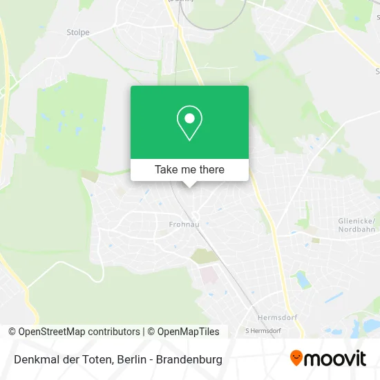 Denkmal der Toten map