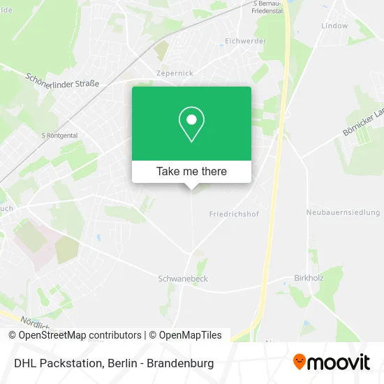 DHL Packstation map