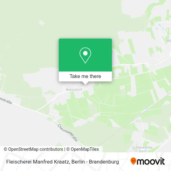 Карта Fleischerei Manfred Kraatz