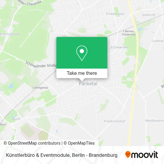 Künstlerbüro & Eventmodule map