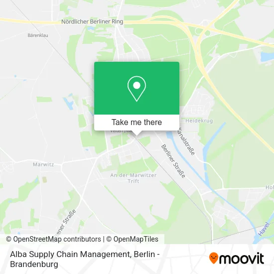 Карта Alba Supply Chain Management