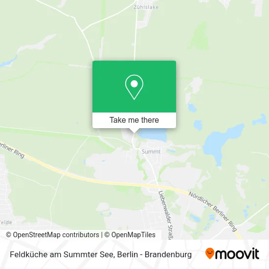 Карта Feldküche am Summter See